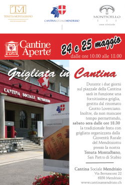 Cantine aperte alla Cantina Sociale di Mendrisio @ sul Piazzale della Cantina Sociale di Mendrisio