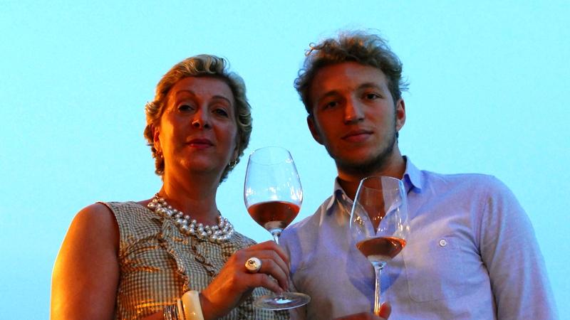 roberta bianchi con il filgio alessio