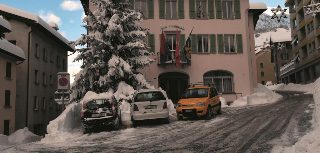 Airolo inverno Casa Comunale