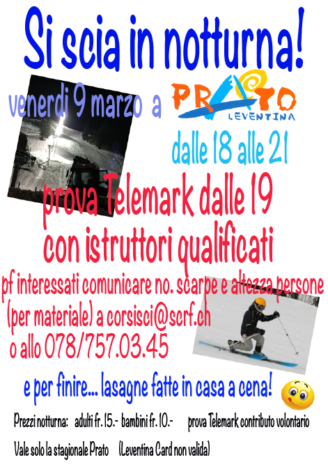 09032018_Prato leventina-si scia in notturan