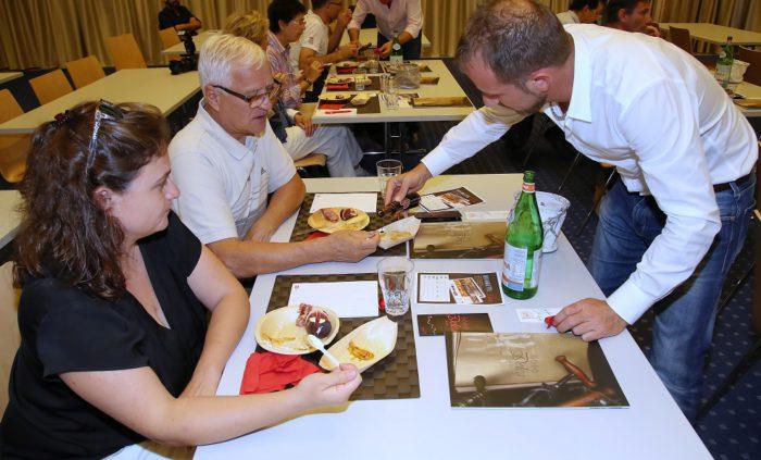 LUGANO, 19.09.2018 - Balsamico senza Frontiere: Laboratorio e degustazione a cura di Vini e Distillati Delea. Lugano Citta del Gusto 2018. copyright by www.steineggerpix.com & LCDG2018 / photo by remy steinegger