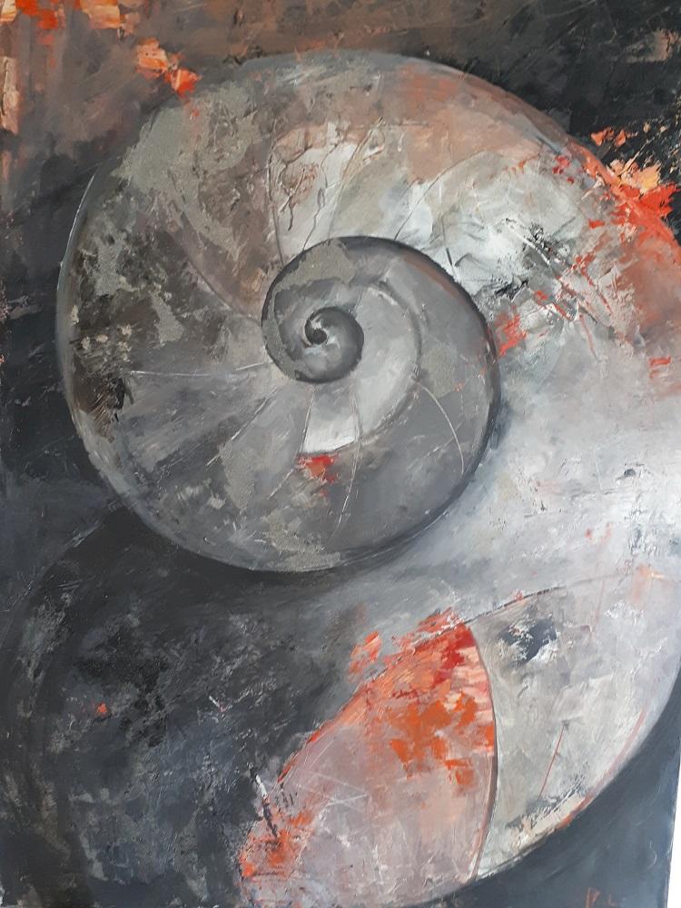 09062019_caterina plodari espone sue opere a Morcote