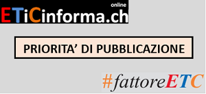 PRIORITA' DI PUBBLICAZIONE SUI MEDIA ETC GROUP