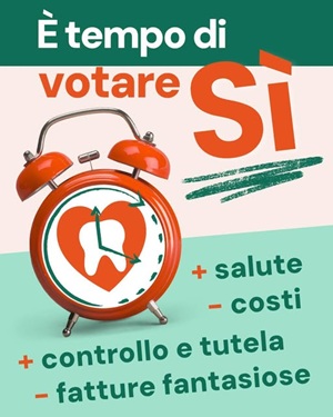 14 giugno 2026 VOTA SÌ ALLE CURE DENTARIE PER TUTTI 14 giugno 2026 VOTA SÌ ALLE CURE DENTARIE PER TUTTI